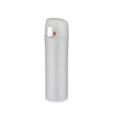 Termosinis puodelis LOCK MAT, 440 ml baltas