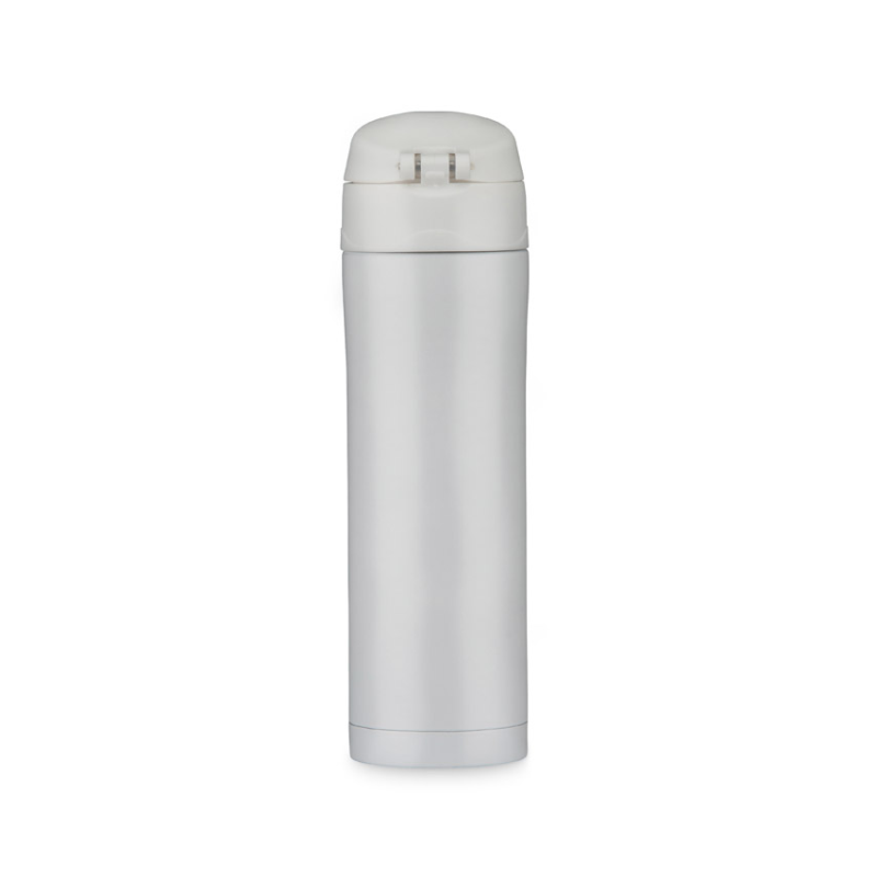 Termosinis puodelis LOCK MAT, 440 ml baltas