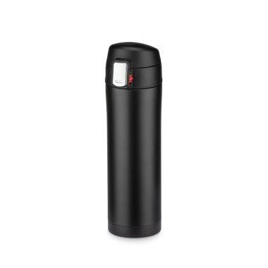Termosinis puodelis LOCK MAT, 440 ml juodas