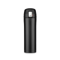 Termosinis puodelis LOCK MAT, 440 ml juodas