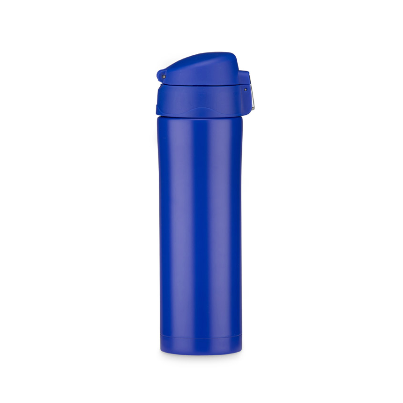 Termosinis puodelis LOCK MAT, 440 ml mėlynas
