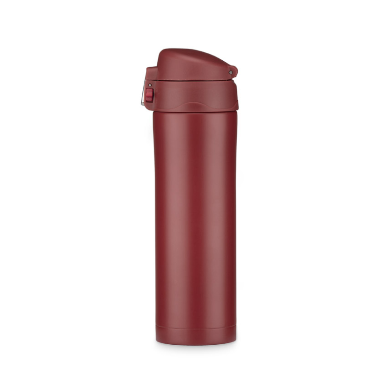 Termosinis puodelis LOCK MAT, 440 ml bordo