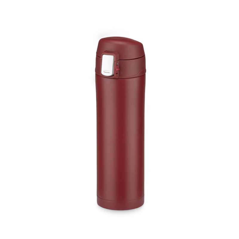 Termosinis puodelis LOCK MAT, 440 ml bordo