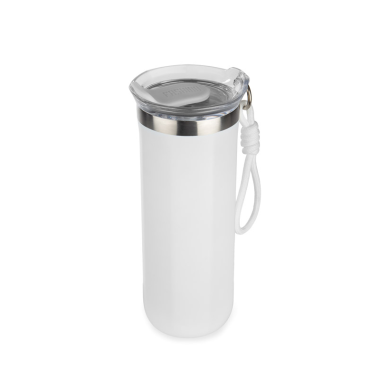 Termosinis puodelis MAGUS, 450 ml baltas
