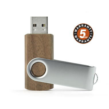 USB atmintinė 8 GB ruda