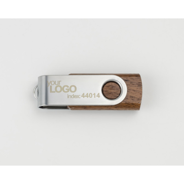 USB atmintinė 8 GB ruda