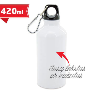 Gertuvė vandeniui (aliumininė) balta