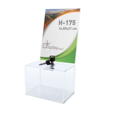 Plastikinė dėžutė su užraktu