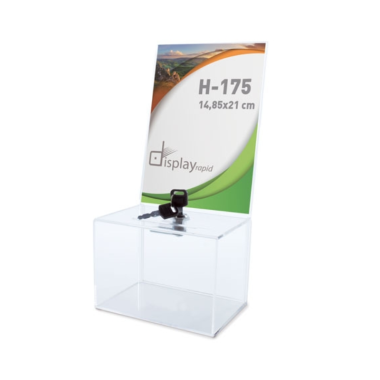 Plastikinė dėžutė su užraktu