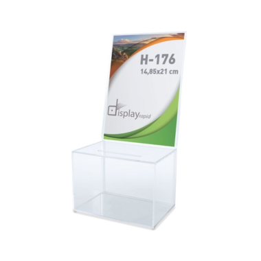 Plastikinė dėžutė be užrakto