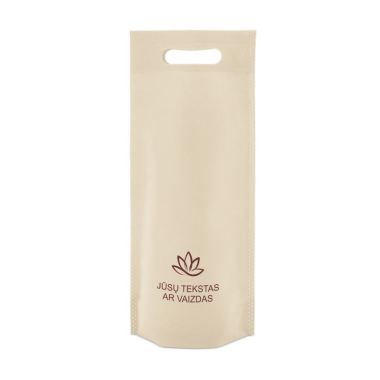 Neaustos medžiagos maišelis kreminis