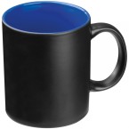 Keramikinis puodelis su spalvotu vidumi, 300 ml