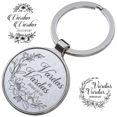 Raktų pakabukas "Padėka svečiams"