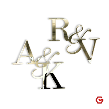 Torto dekoracija auksinė 