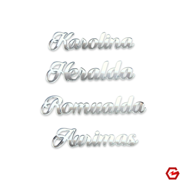 Stalo kortelės sidabrinės su magnetuku