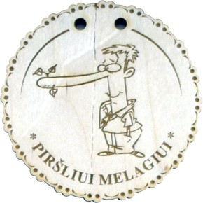 Medinis medalis "Piršliui melagiui"