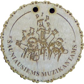 Medinis medalis "Šauniausiems muzikantams"