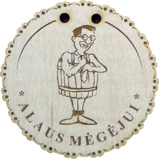 Medinis medalis "Alaus mėgėjas"
