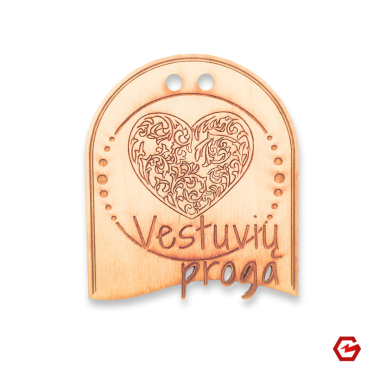 Medinis medalis "Vestuvių proga"