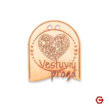 Medinis medalis "Vestuvių proga"