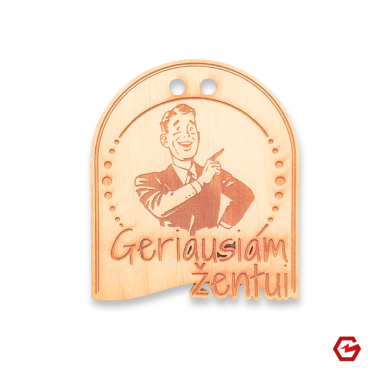 Medinis medalis "Geriausiam žentui"