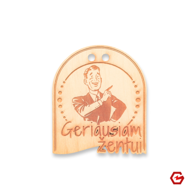 Medinis medalis "Geriausiam žentui"