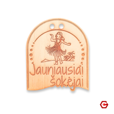 Medinis medalis "Jauniausiai šokėjai"