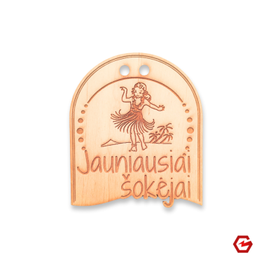 Medinis medalis "Jauniausiai šokėjai"