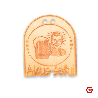 Medinis medalis "Alaus šefui"