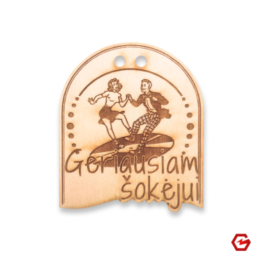 Medinis medalis "Geriausiam šokėjui"