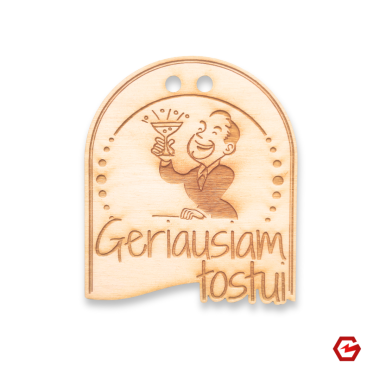 Medinis medalis "Geriausiam tostui"