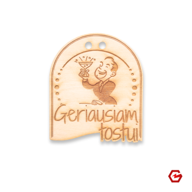 Medinis medalis "Geriausiam tostui"