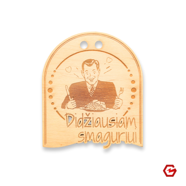 Medinis medalis "Didžiausiam smaguriui"