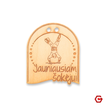 Medinis medalis "Jauniausiam šokėjui"