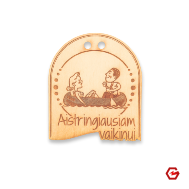 Medinis medalis "Aistringiausiam vaikinui"