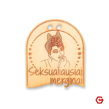 Medinis medalis "Seksualiausiai merginai"