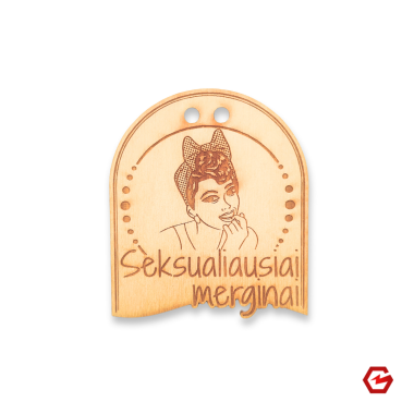 Medinis medalis "Seksualiausiai merginai"