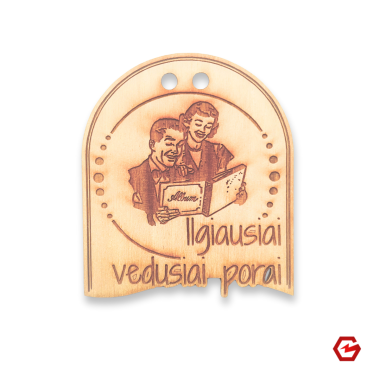 Medinis medalis "Seniausiai vedusiai porai"