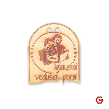 Medinis medalis "Seniausiai vedusiai porai"