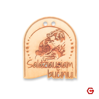 Medinis medalis "Saldžiausiam bučiniui"