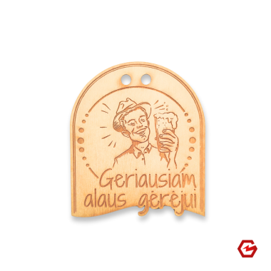 Medinis medalis "Geriausiam alaus gėrėjui"