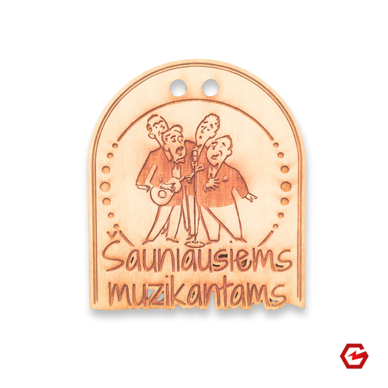 Medinis medalis "Šauniausiems muzikantams" Medinis medalis "Šauniausiems muzikantams"