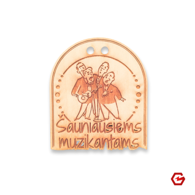 Medinis medalis "Šauniausiems muzikantams"