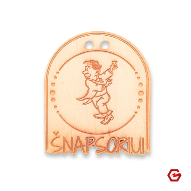 Medinis medalis "Šnapsoriui"