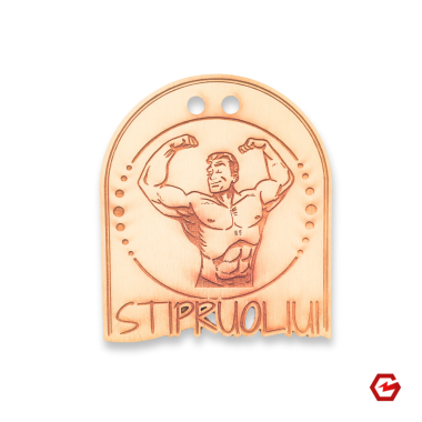 Medinis medalis "Stipruoliui"