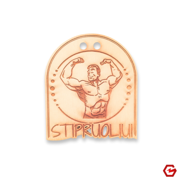 Medinis medalis "Stipruoliui"