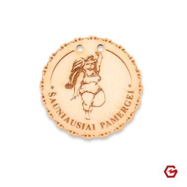 Medinis medalis "Šauniausiai pamergei"