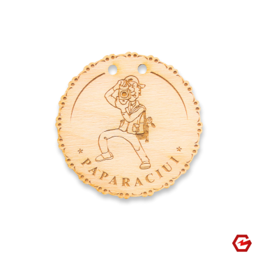 Medinis medalis "Paparaciui"