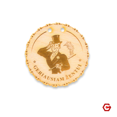 Medinis medalis "Geriausiam žentui"