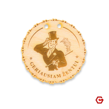 Medinis medalis "Geriausiam žentui"